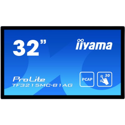 iiyama ProLite TF3215MC B1AG monitor pantalla tactil 813 cm 32 1920 x 1080 Pixeles Single touch Quiosco Negro