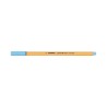 699-ROTULADOR PUNTA FINA POINT 88 0.4MM AZUL NEON STABILO 88/031