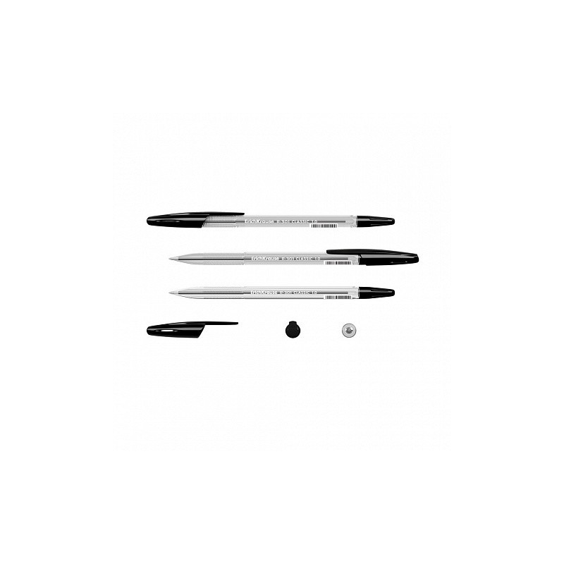 6991-BOLIGRAFO R-301 CLASSIC STICK 1.0, TINTA COLOR: NEGRO ERICH KRAUSE 43185