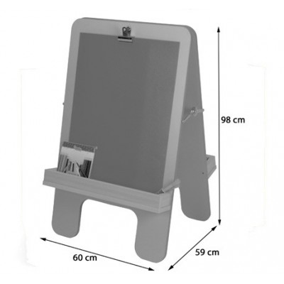 CABALLETE DE PINTURA 2 NINOS HAYA MOBEDUC 602204H18