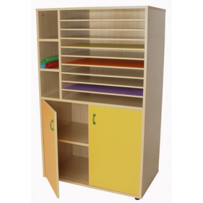 MUEBLE ARMARIO Y CARTULINERO HAYA MOBEDUC 602210HPS18