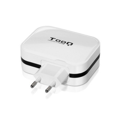 TOOQ CARGADOR DE PARED 4XUSB 5V 68 A CON CONTROL TQWC 1S04WT