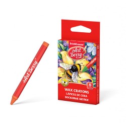7065-ESTUCHE DE CERAS DE PLASTICO 8 COLORES ARTBERRY 34929