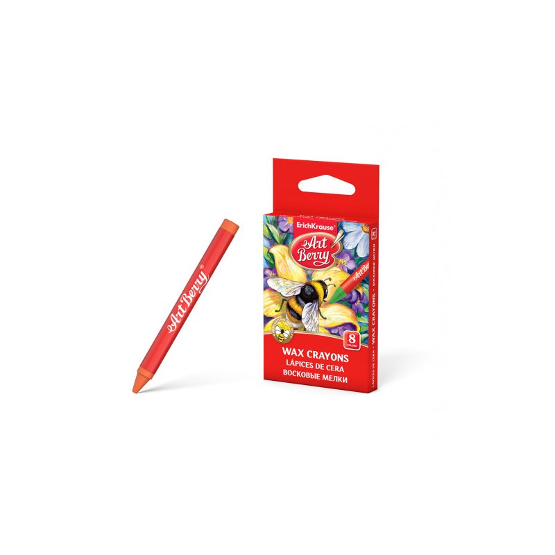 7065-ESTUCHE DE CERAS DE PLASTICO 8 COLORES ARTBERRY 34929 7065-ESTUCHE DE CERAS DE PLASTICO 8 COLORES ARTBERRY 34929