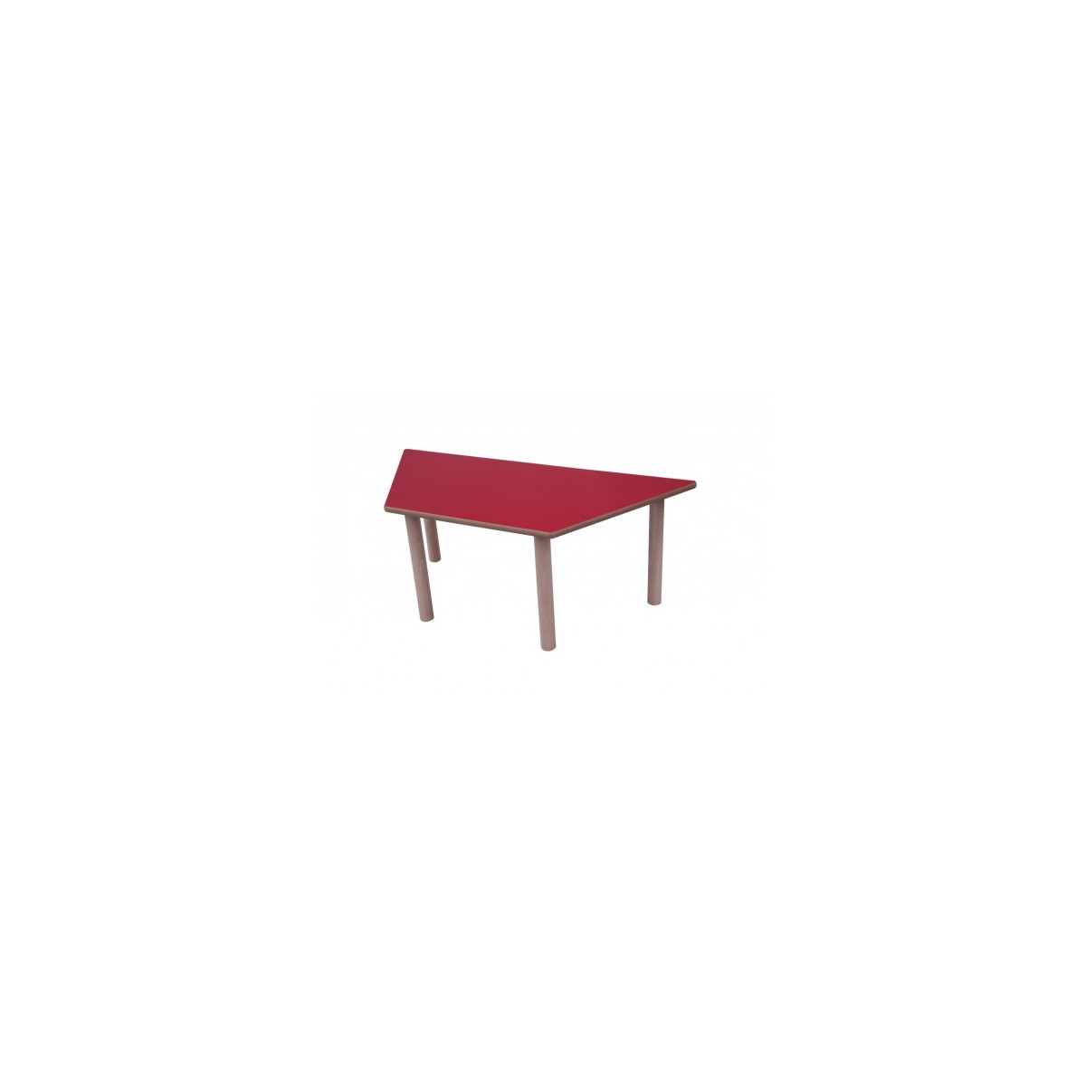 MESA TRAPECIO 120X60 CM TALLA 0 3 HAYA MOBEDUC 600552H180