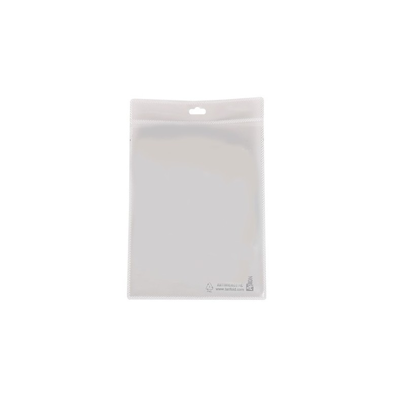 7120-PACK 10 FUNDAS PVC 122X180MM  2 COMPARTIMENTOS PORTADOCUMENTOS TARIFOLD 335103
