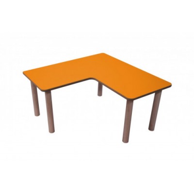 MESA EN L 90X90 CM TALLA 0 3 HAYA MOBEDUC 600558H180