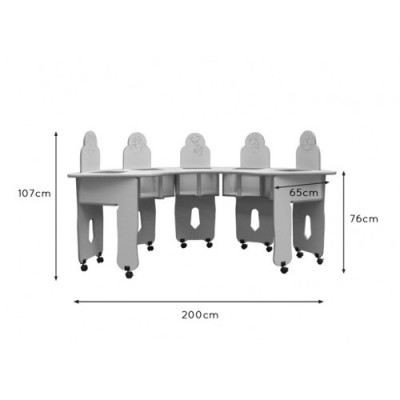 TRONA ARCO 5 NINOS AS HAYA MOBEDUC 6005655H196