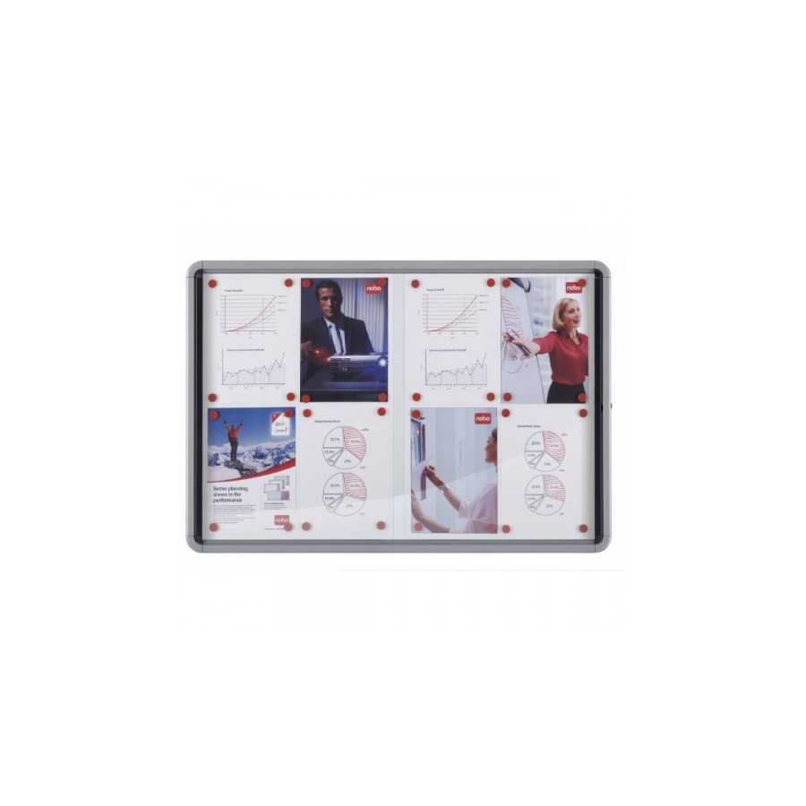 7226-VITRINA NOBO PUERTA CORREDERA INTERIOR FONDO METAL 8 X A4 HOJAS NOBO 1902569 7226-VITRINA NOBO PUERTA CORREDERA INTERIOR FONDO METAL 8 X A4 HOJAS NOBO 1902569