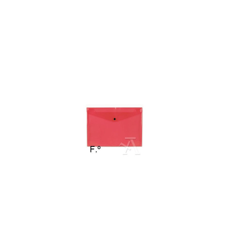 7261-SOBRE POLIPROPILENO FOLIO SOLAPA C/BROCHE PLASTICO ROJO CARCHIVO 342K12 7261-SOBRE POLIPROPILENO FOLIO SOLAPA C/BROCHE PLASTICO ROJO CARCHIVO 342K12