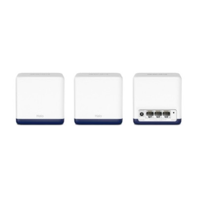 Mercusys Halo H50G3 pack Doble banda 24 GHz 5 GHz Wi Fi 5 80211ac Blanco Interno