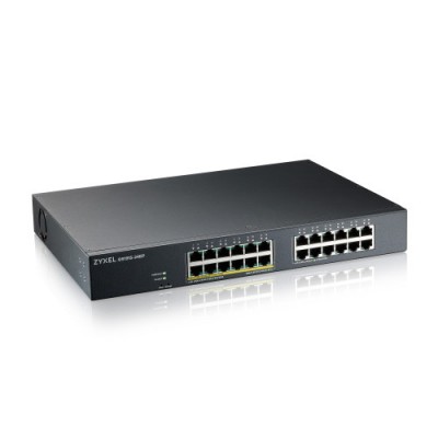 ZYZEL ZYXEL GS1915 24EP 24 PORT GBE 12 PORT POE 130 WATT 8023AT RACKMOUNT Y DESKTOP SIN VENTILADOR SMART HYBRID MODE SWITCH STA