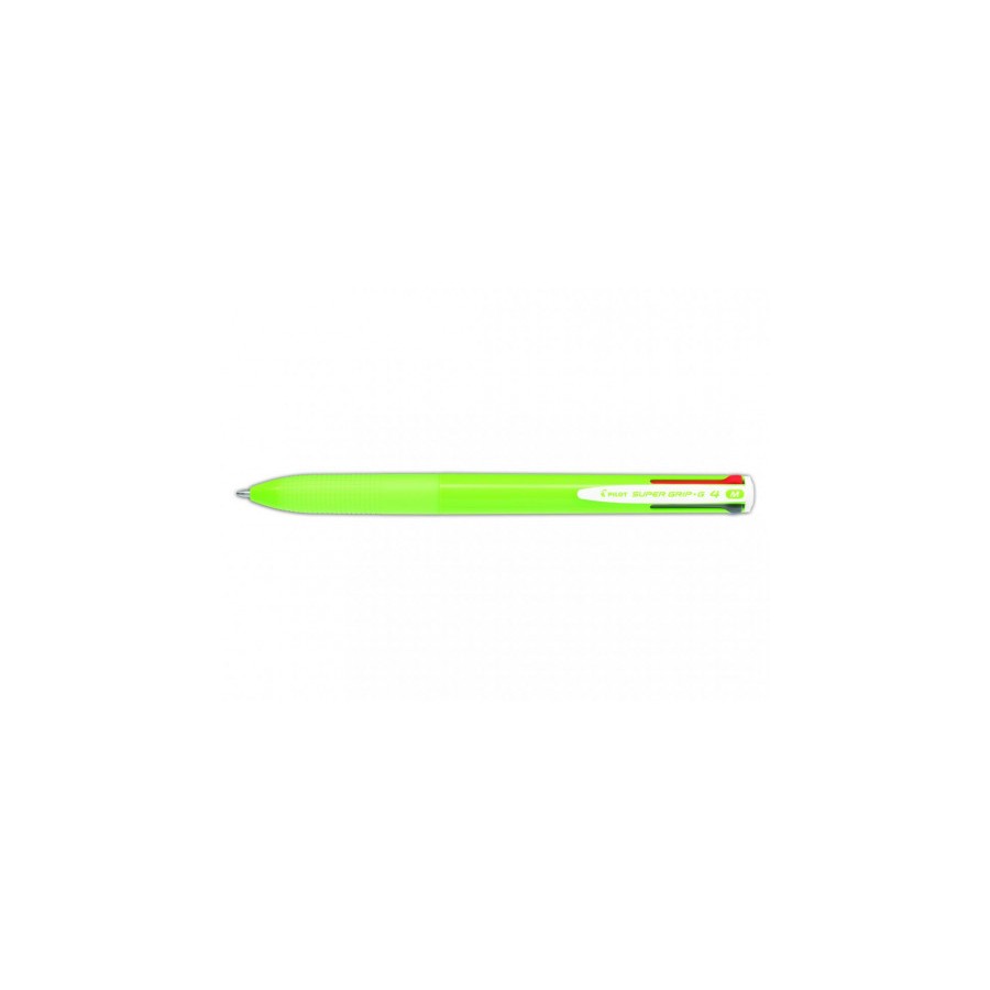 7316-BOLIGRAFO SUPERGRIP G - 4 COLORES - CUERPO COLOR- VERDE LIMA PILOT BPKGG-35M-LG 7316-BOLIGRAFO SUPERGRIP G - 4 COLORES - CUERPO COLOR- VERDE LIMA PILOT BPKGG-35M-LG