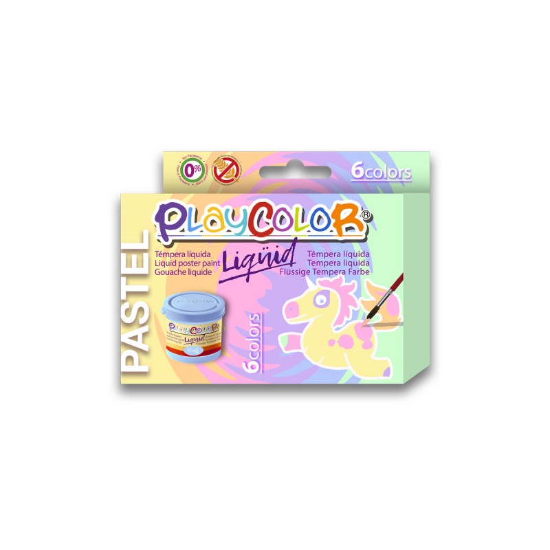 7319-Playcolor Liquid Pintura para carteles 40 ml 6 pieza(s) 7319-Playcolor Liquid Pintura para carteles 40 ml 6 pieza(s)