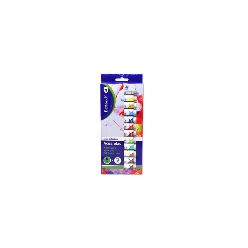 7357-Bismark 327024 pintura a base de agua Multi 12 ml Tubo 12 pieza(s)