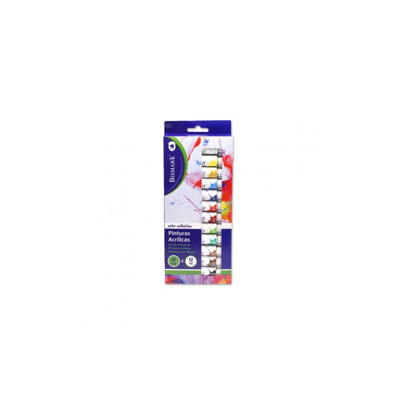 7358-Bismark 327025 pintura acrilica 12 ml Multi Tubo 7358-Bismark 327025 pintura acrilica 12 ml Multi Tubo