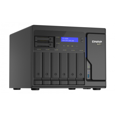 QNAP TS h886 D1622 D 1622 Ethernet Tower Negro NAS