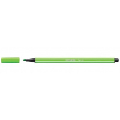 ROTULADOR PUNTA FIBRA MEDIA 1MM PEN 68 VERDE CLARO STABILO 68 33