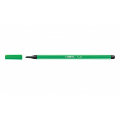 ROTULADOR PUNTA FIBRA MEDIA 1MM PEN 68 VERDE STABILO 68 36