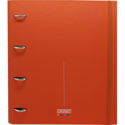 7385-Ingraf 350762 carpeta de carton A4 Naranja