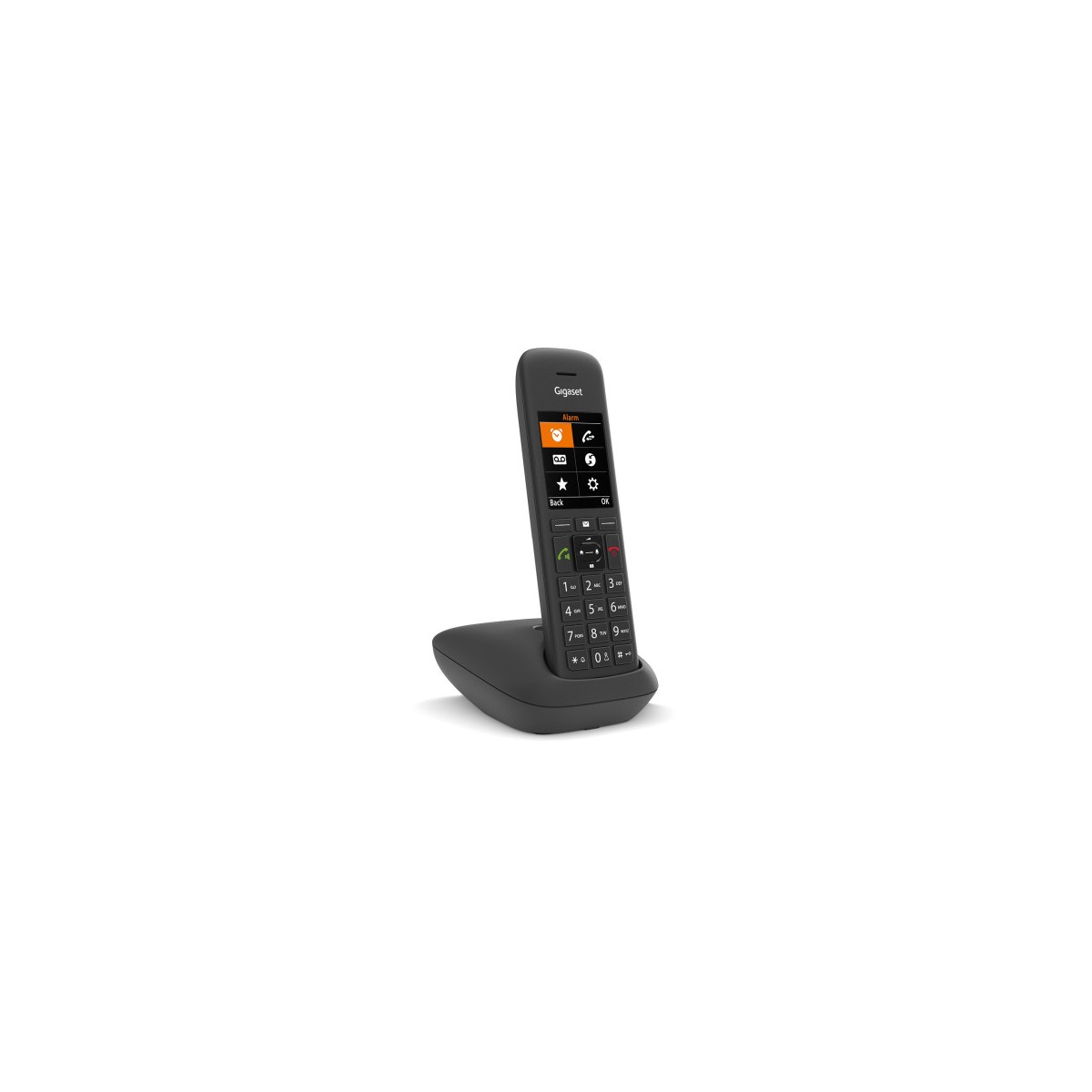 Gigaset C575 Telefono DECT Identificador de llamadas Negro