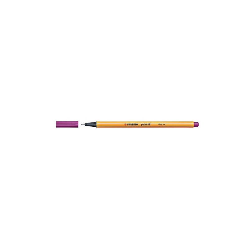747-ROTULADOR PUNTA FINA POINT 88 0.4MM LILA STABILO 88/58