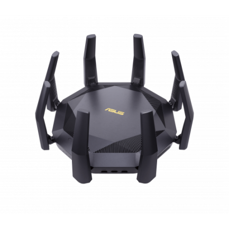 7496-ASUS RT-AX89X AX6000 AiMesh router inalambrico Ethernet Doble banda (2,4 GHz / 5 GHz) 3G 4G Negro