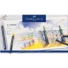 7548-ESTUCHE DE METAL CON 36 LAPICES DE COLORES GOLDFABER. FABER CASTELL 114736