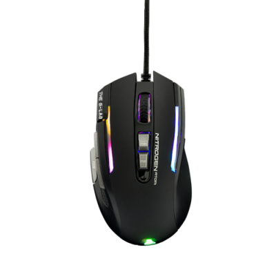 G LAB ILLUMINATED GAMING MOUSE 4800 DPI SOFTWARE BLACK KULT NITROGEN ATOM