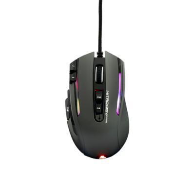 G LAB ILLUMINATED RGB GAMING MOUSE 12000 DPI SOFTWARE GREY KULT NITROGEN CORE