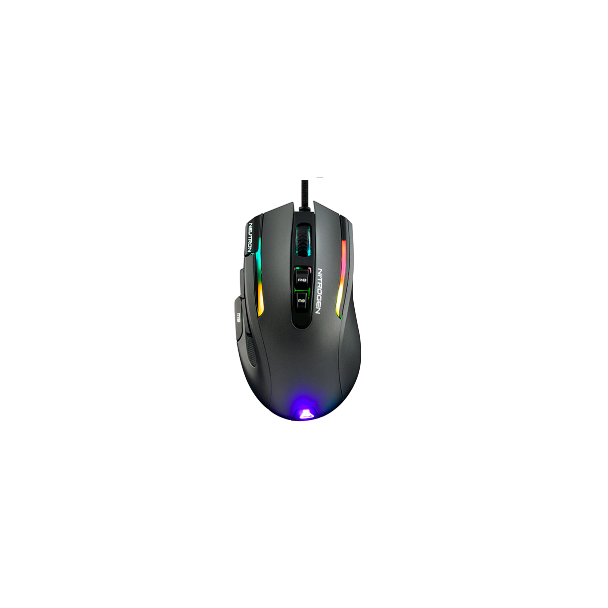 THE G LAB ILLUMINATED GAMING MOUSE 7200 DPI SOFTWARE EXTRA WEIGHTS KULT NITROGEN NEUTRON