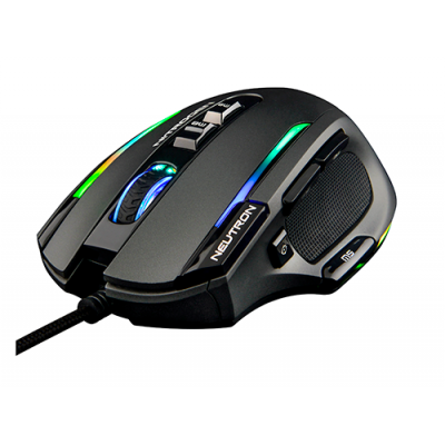 THE G LAB ILLUMINATED GAMING MOUSE 7200 DPI SOFTWARE EXTRA WEIGHTS KULT NITROGEN NEUTRON