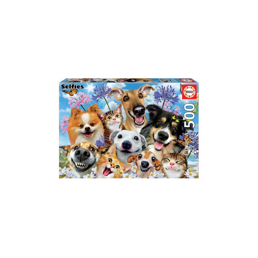 7591-Educa Fun in the sun selfie Puzzle rompecabezas 500 pieza(s)