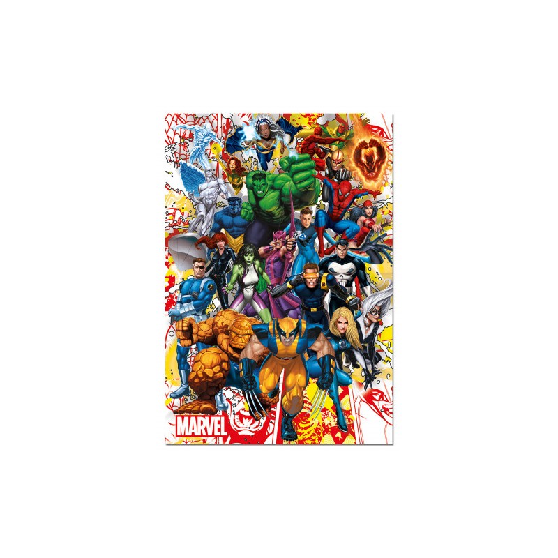 7595-PUZZLE 500 PIEZAS HEROES MARVEL EDUCA 15560 7595-PUZZLE 500 PIEZAS HEROES MARVEL EDUCA 15560