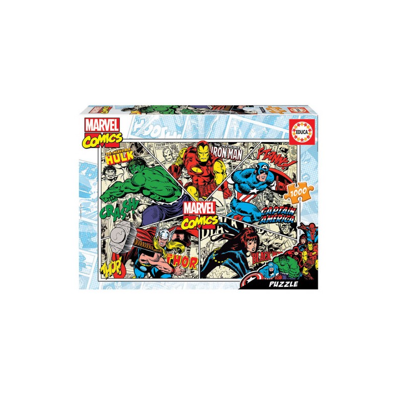 7603-Educa Marvel Comics Puzzle rompecabezas 1000 pieza(s) 7603-Educa Marvel Comics Puzzle rompecabezas 1000 pieza(s)