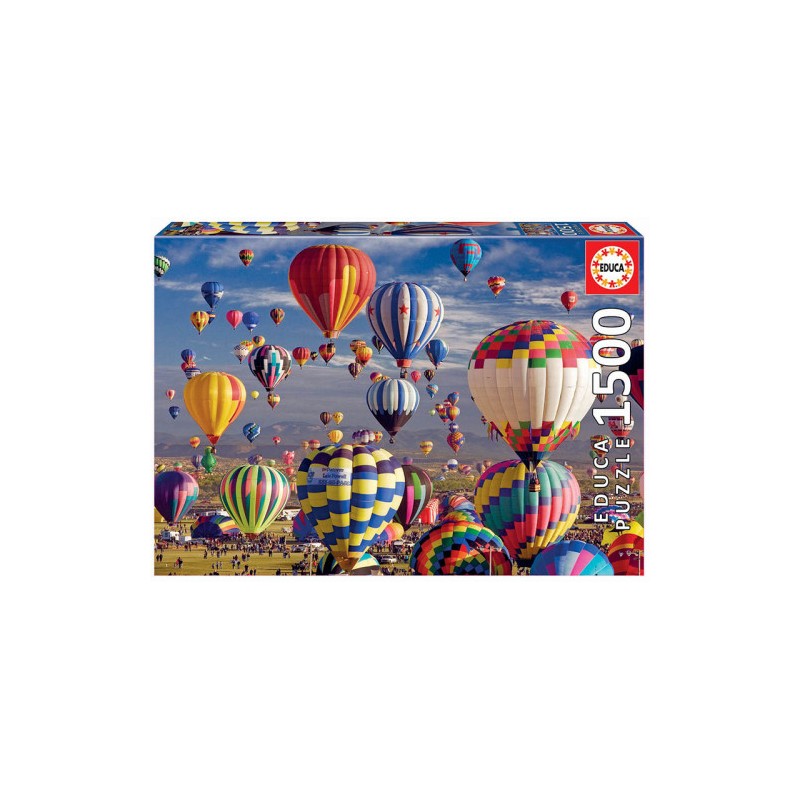 7605-Educa Hot Air Ballons Puzzle rompecabezas 1500 pieza(s) 7605-Educa Hot Air Ballons Puzzle rompecabezas 1500 pieza(s)