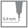763-ESTUCHE ROTULADOR PUNTA FINA 0,4MM. POINT 88 CON 6 UNIDADES NEON STABILO 88/6-1