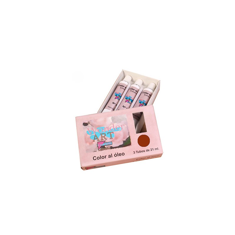 7642-CAJA 3 TUBOS 21ML. OLEO No.36 SIENA TOSTADO WONDER ART BY PRYSE 6250036 7642-CAJA 3 TUBOS 21ML. OLEO No.36 SIENA TOSTADO WONDER ART BY PRYSE 6250036