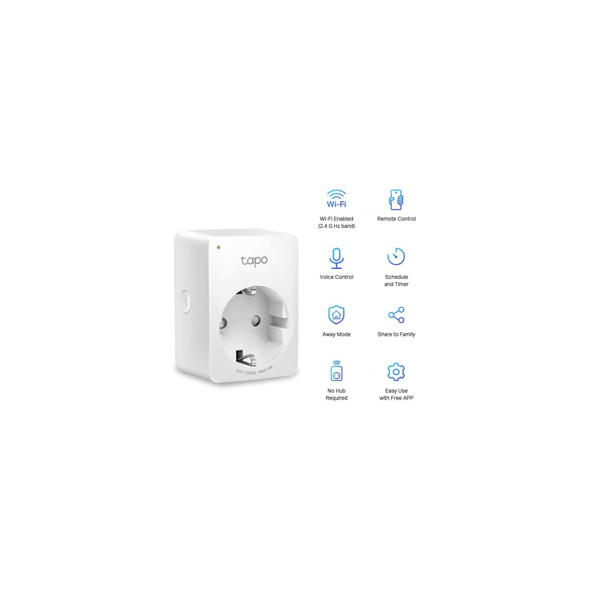 TP LINK Tapo P100 enchufe inteligente Blanco 2990 W