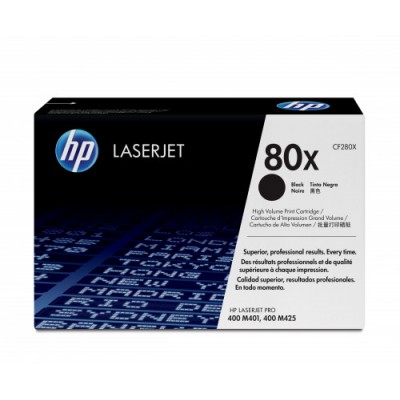 HP 80X TONER HP80X NEGRO CF280X