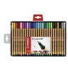 767-ESTUCHE METALICO 25 ROTULADORES PUNTA FINA 0,4MM. POINT 88 COLORES SURTIDOS STABILO 882501