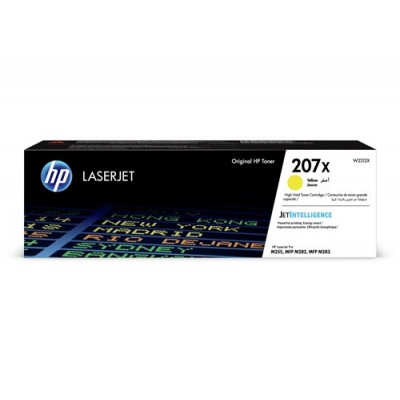 HP TONER 207X AMARILLO LASERJET M255 M282 W2212X