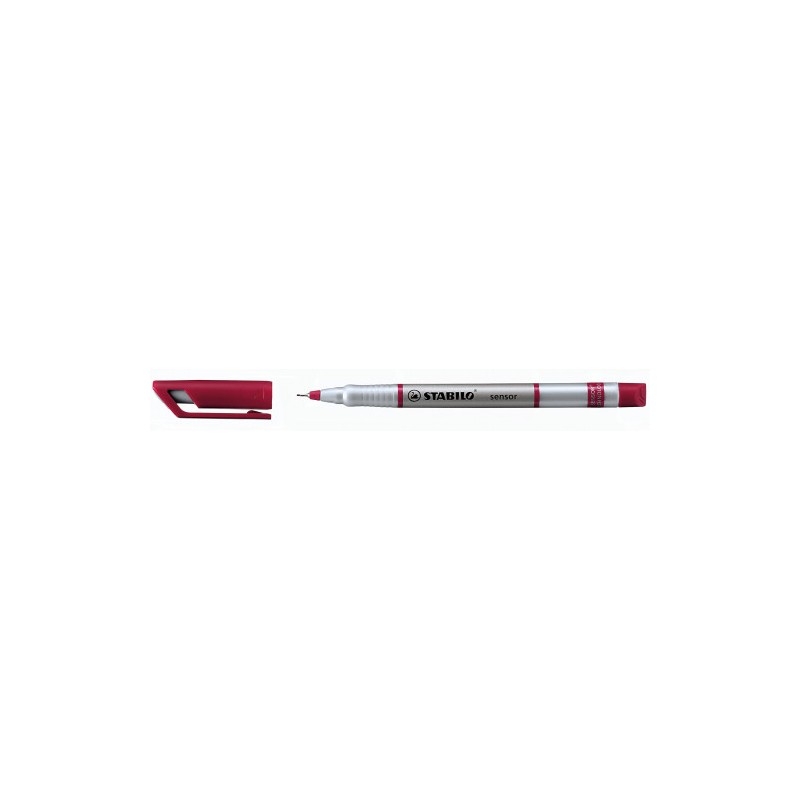 775-ROTULADOR SENSOR PUNTA FINA 0,3MM. ROJO STABILO 189/40 775-ROTULADOR SENSOR PUNTA FINA 0,3MM. ROJO STABILO 189/40