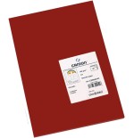 7774-PACK 50 HOJAS CARTULINA IRIS A4 185G GRANATE CANSON C200040163