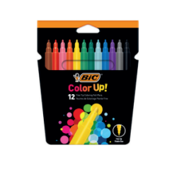 7796-ESTUCHE 12 ROTULADORES INTENSITY UP COLORES SURTIDOS BIC 978004
