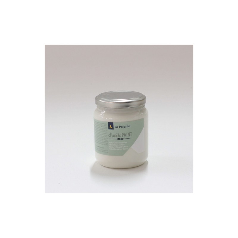 7823-La Pajarita Chalk paint white cotton 0,175 L
