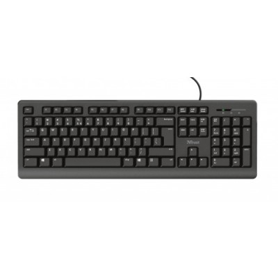 Trust Primo teclado USB QWERTY Espanol Negro