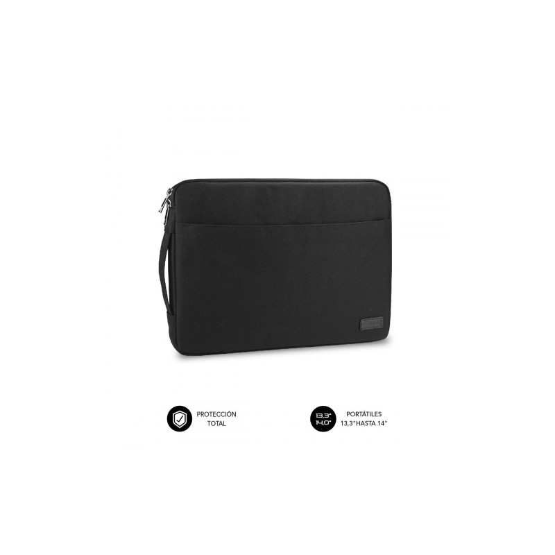 7856-SUBBLIM Funda Ordenador Urban Laptop Sleeve 13,3-14" Black 7856-SUBBLIM Funda Ordenador Urban Laptop Sleeve 13,3-14" Black