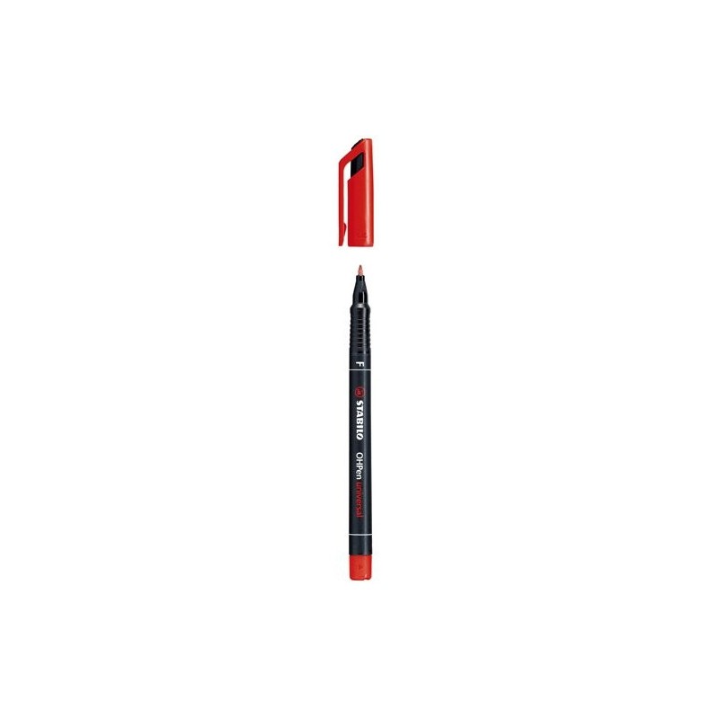 786-MARCADOR PERMANENTE PUNTA FINA OHPEN UNIVERSAL 0,7MM. ROJO STABILO 842/40 786-MARCADOR PERMANENTE PUNTA FINA OHPEN UNIVERSAL 0,7MM. ROJO STABILO 842/40