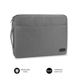 7862-SUBBLIM Funda Ordenador Urban Laptop Sleeve 15,6" Grey